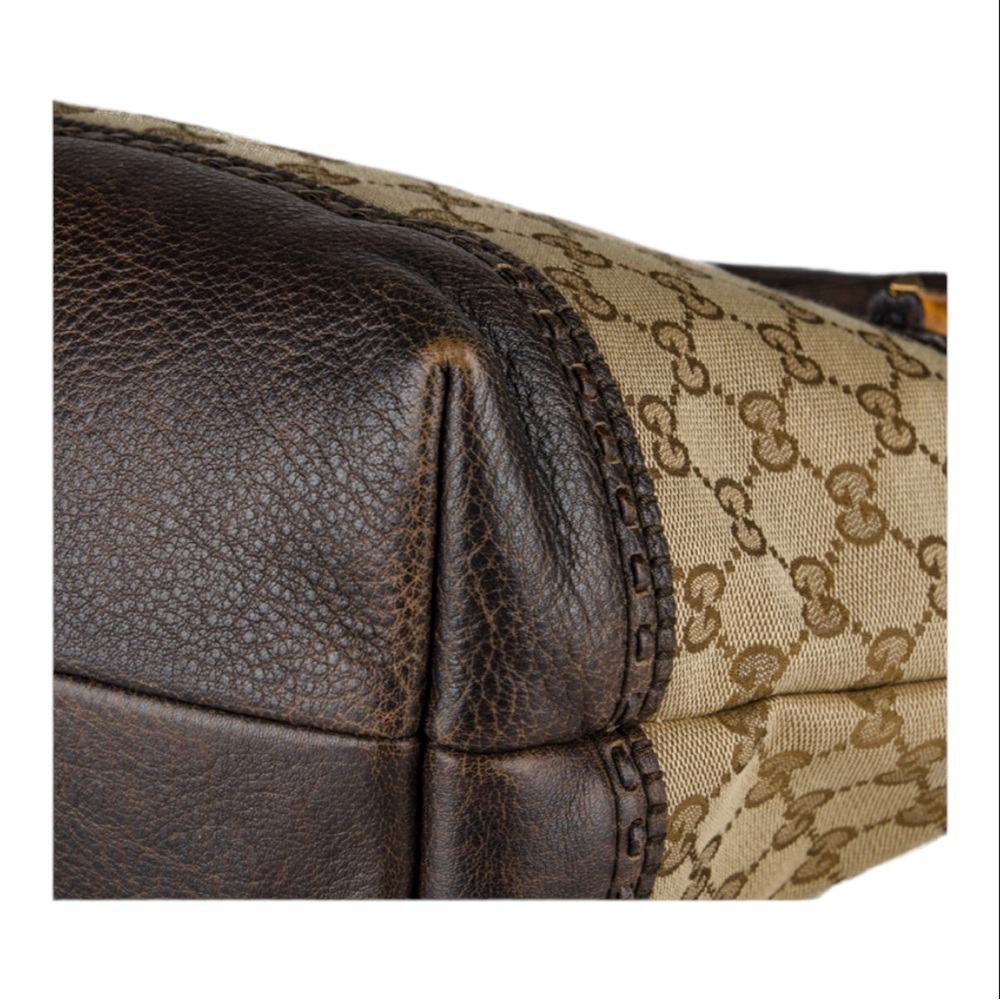 Gucci Small Monogram Logo Shopping Tote Bag - Picture 10 of 15